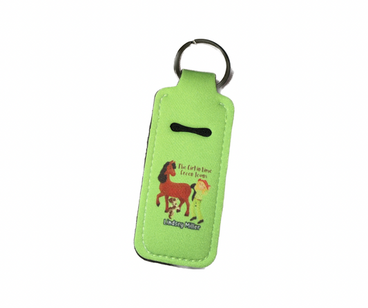 Chapstick Holder Keychain