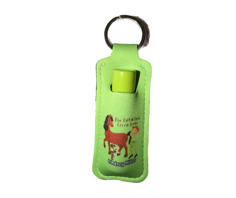 Chapstick Holder Keychain